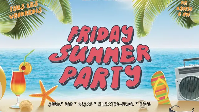 FRIDAY SUMMER PARTY live & DJs @BIZZ'ART PARIS