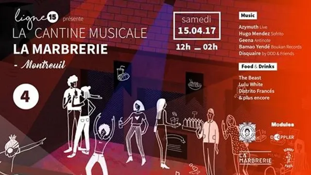 Ligne 15 #4 La Cantine Musicale w/ Azymuth, Hugo Mendez, Geena