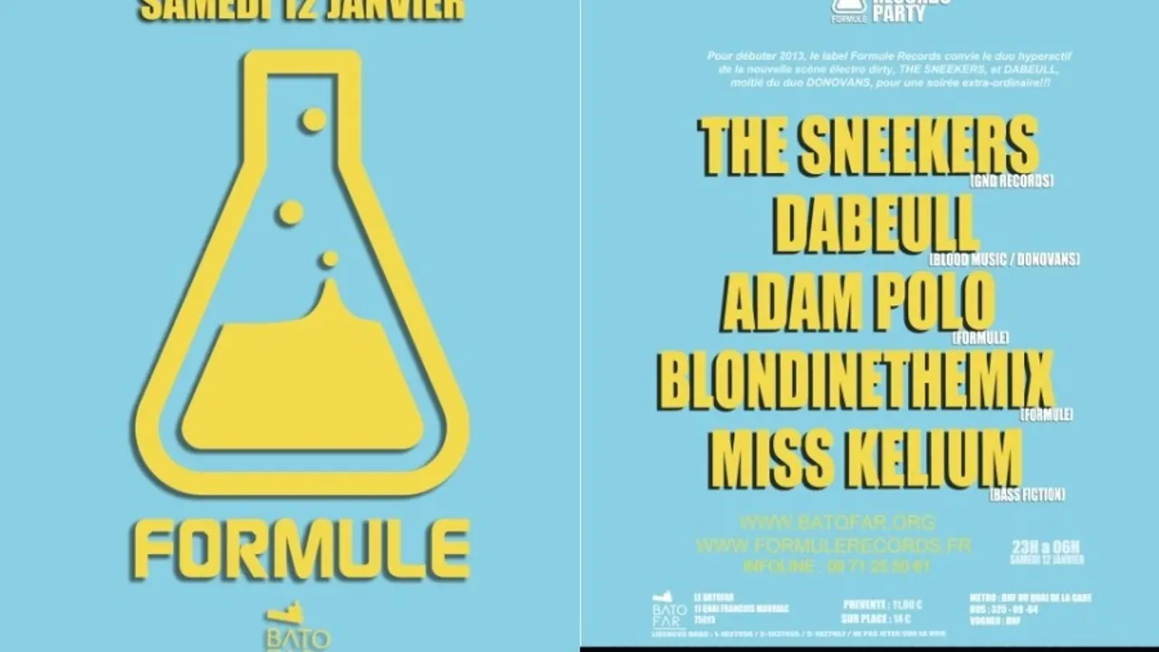 Formule Records Party avec The Sneekers
