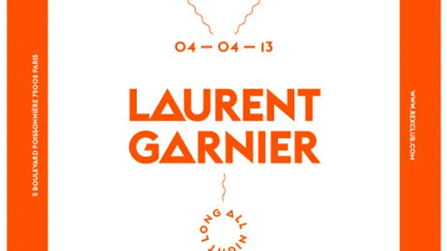 Laurent Garnier All Night Long - Rex Club 25 years