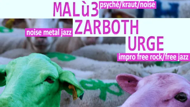 Fuzz Orchestra + Urge + Zarboth + MALù3