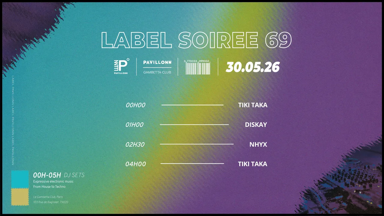 Pavillonn Label Soirée Club