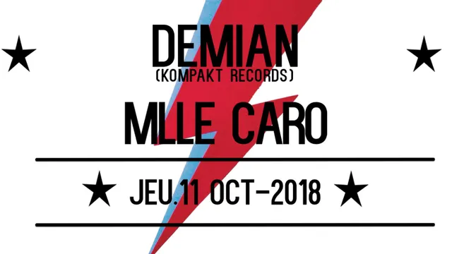 LES JEUDIS DU ROSA - DEMIAN & MLLE CARO
