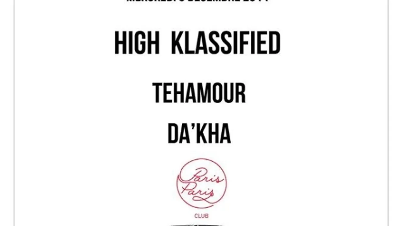 LE BAL TRAP ◈ HIGH KLASSIFIED // TEHAMOUR // DA'KHA