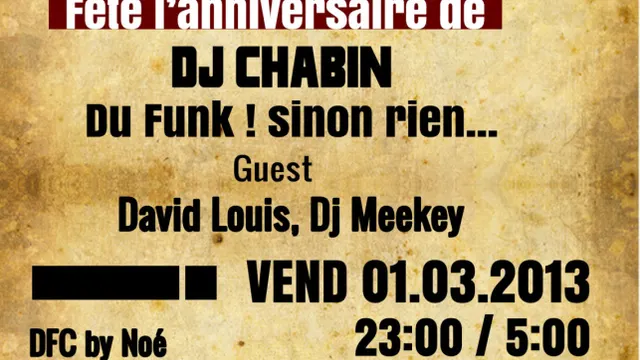 Du Funk sinon rien