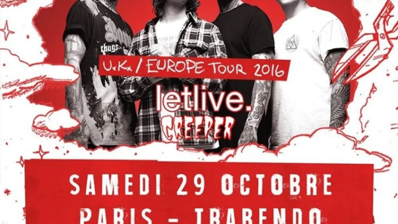 PIERCE THE VEIL + LETLIVE. + CREEPER
