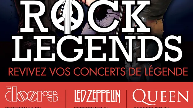 Rock Legends à l'Olympia le 10/01