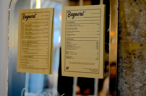 Bagnard Restaurant Paris