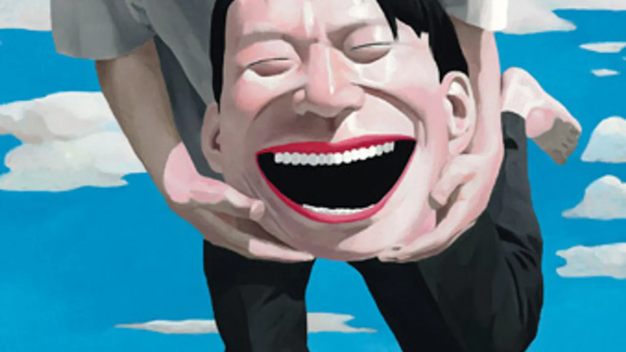 Yun Minjun, L'Ombre du fou rire