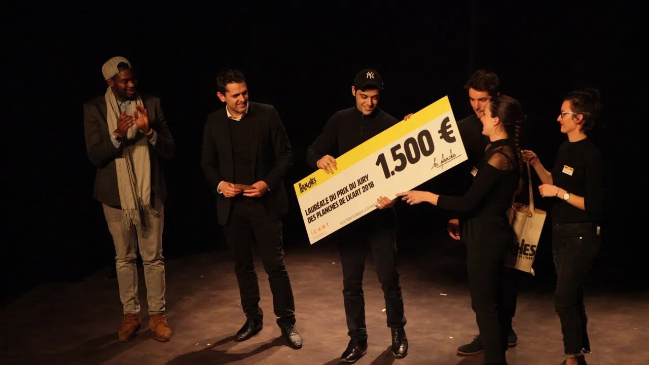 LES PLANCHES DE L'ICART  - ACTE II - Prix d'interprétation