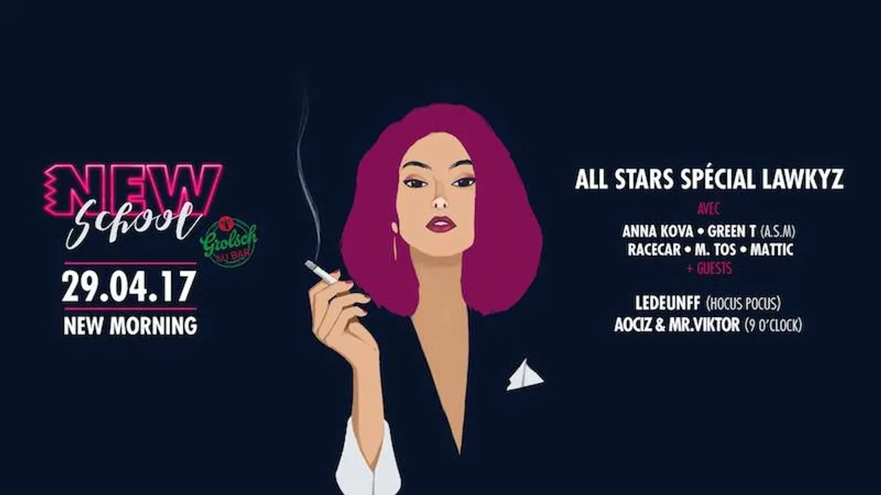 NewSchool #3.05 : All Stars special Lawkyz + Guests