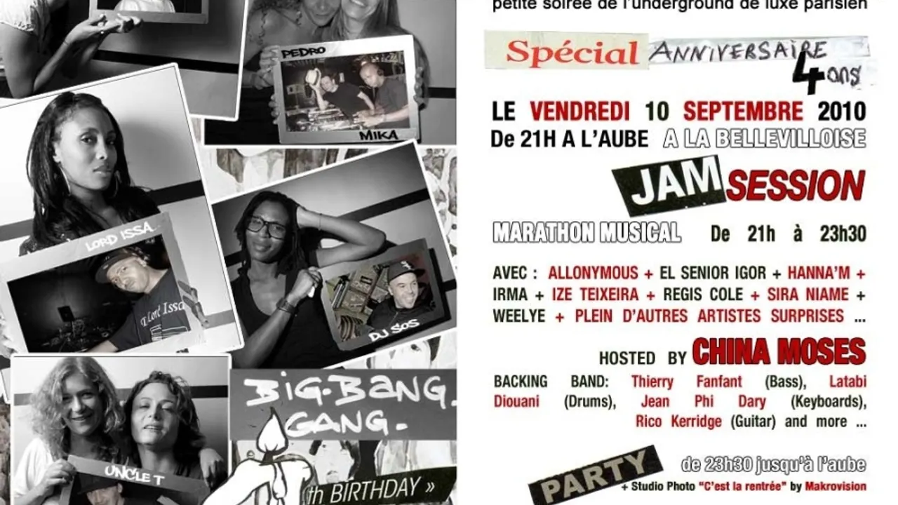 BIG BANG GANG PARTY/SPECIALE ANNIVERSAIRE