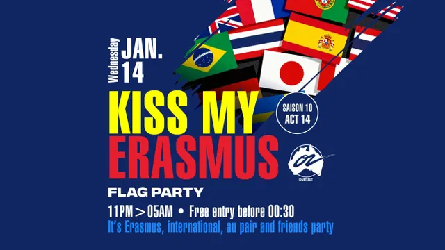 Kiss my Erasmus @ Café OZ