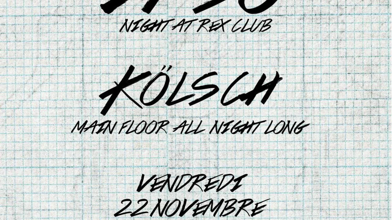 Rex Club presente Ipso Night: Kölsch All Night Long
