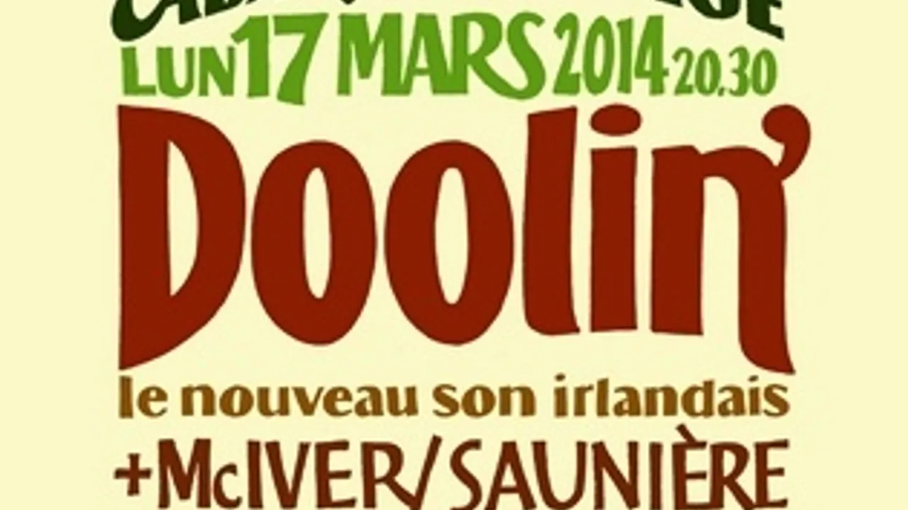 Fête de la Saint-Patrick : Doolin' + duo McIver-Saunière