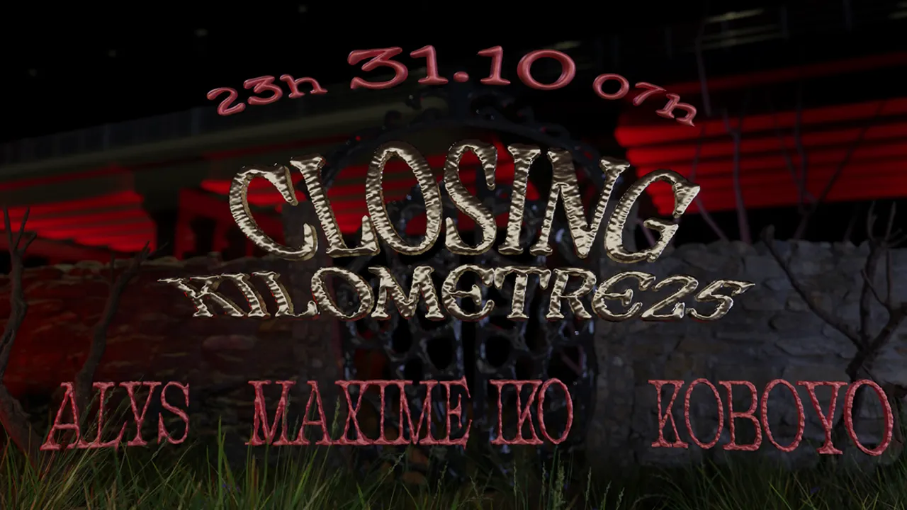 Closing Kilomètre25 : Alys, Koboyo & Maxime Iko (𝔳𝔢𝔦𝔩𝔩𝔢 𝔡𝔢 𝔧𝔬𝔲𝔯 𝔣é𝔯𝔦é)