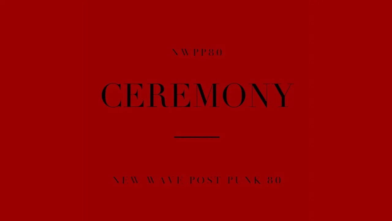 New Wave Post Punk Ceremony #11