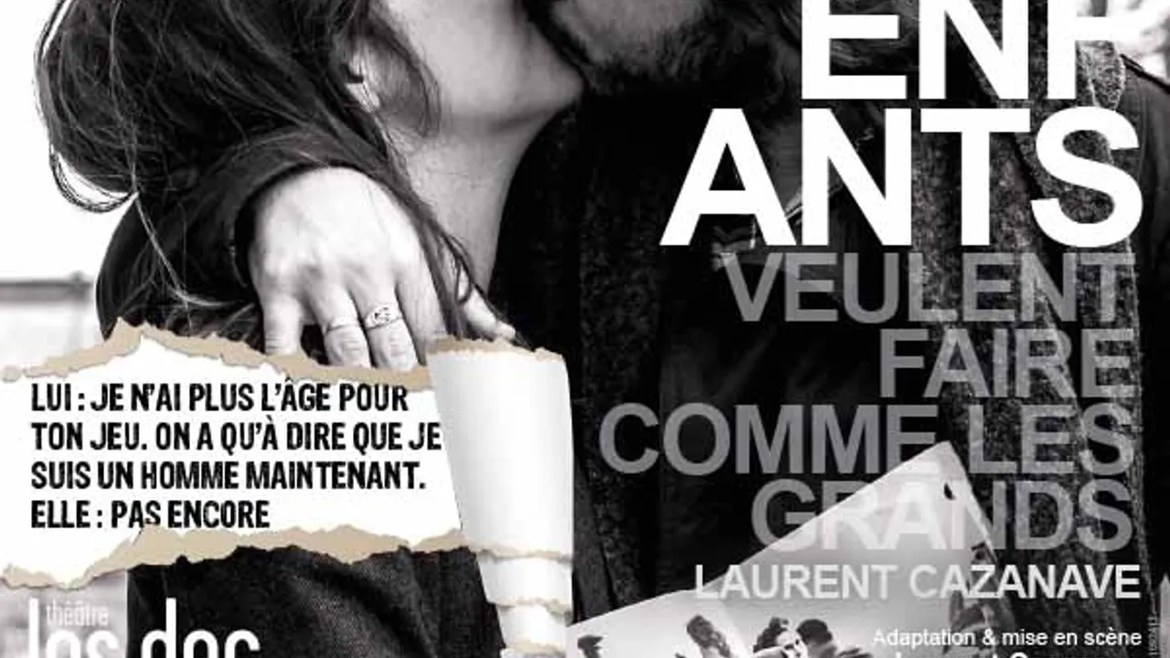 Tous les enfants veulent faire comme des grands
