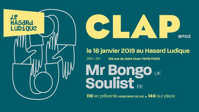 CLAP #3 SOULIST & MR. BONGO