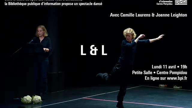 Lecture dansée de l’autrice Camille Laurens avec la chorégraphe Joanne Leighton