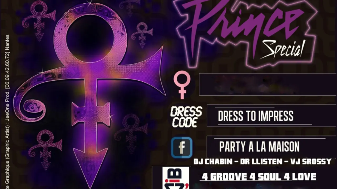 PARTY A LA MAISON SPECIAL PRINCE