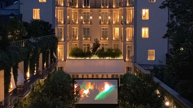 Ciné bien léché sous les étoiles du Ritz Paris