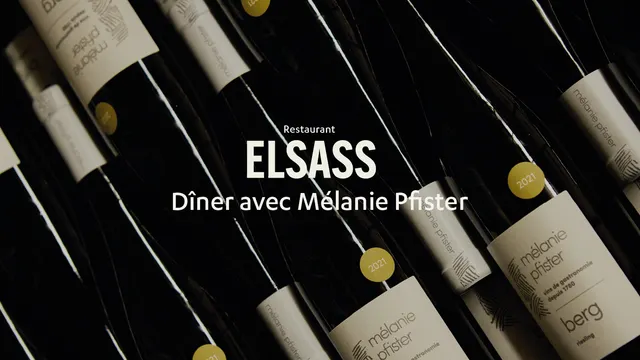 Diner Vigneron avec Mélanie Pfister