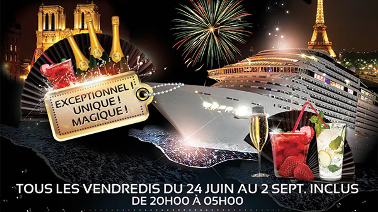 CRAZY BOAT PARTY (AFTERWORK, CROISIERE, SOIREE CLUBBING)
