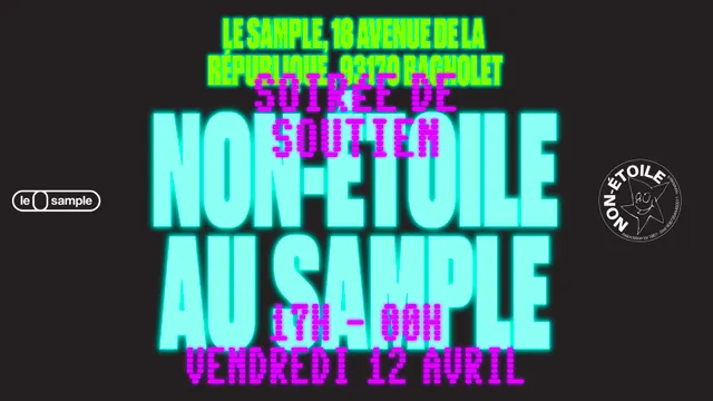 Soirée de soutien au collectif Non-Étoile
