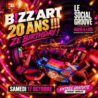 2006- 2026 HAPPY BIRTHDAY BIZZ’ART !! feat SOCIAL GROOVE