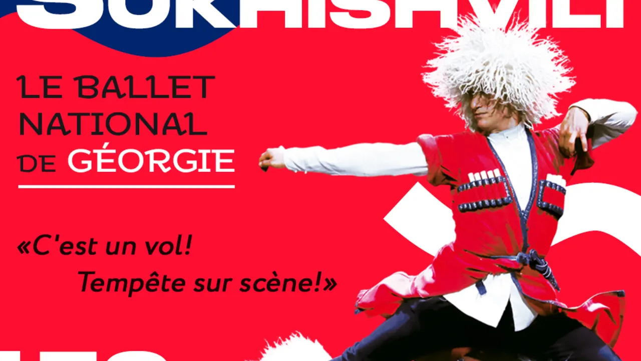 Georgian National Ballet Sukhishvili à Paris