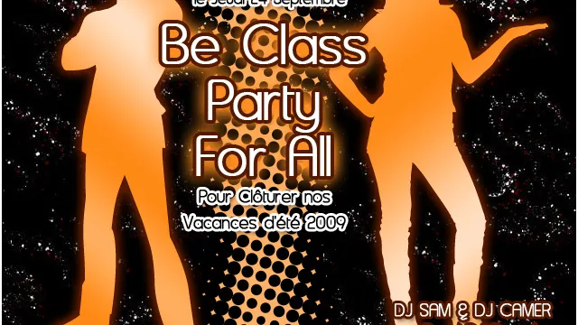 ALL CAMERS  Party -----BE CLASS PARTY FOR ALL