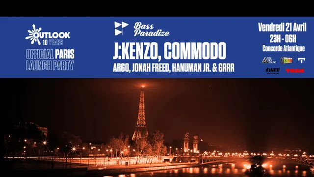 Bass Paradize x Outlook Festival | J:Kenzo - Commodo - Argo - Jonah Freed - Hanuman Jr - Grrr