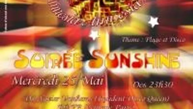 Soirée Sunshine