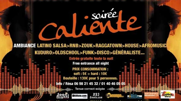 Soiree Caliente@les4vents