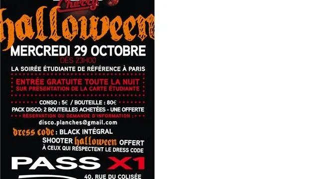disco cherry speciale halloween