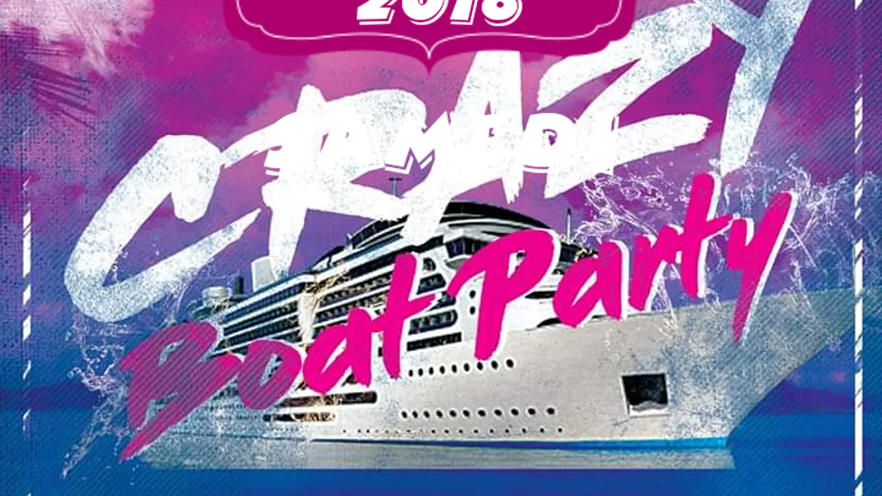 CRAZY BOAT  LATINO  (CROISIERE, OPEN BAR, BUFFET, FILLE=GRATUIT, 2 AMBIANCES, TOUR EIFFEL,