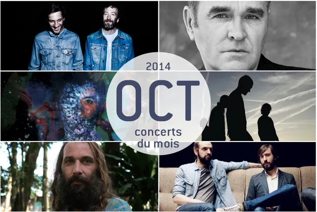 Les concerts d'octobre accélèrent la cadence