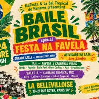 Baile Brasil Spécial Festa Na Favela (live+Djs)