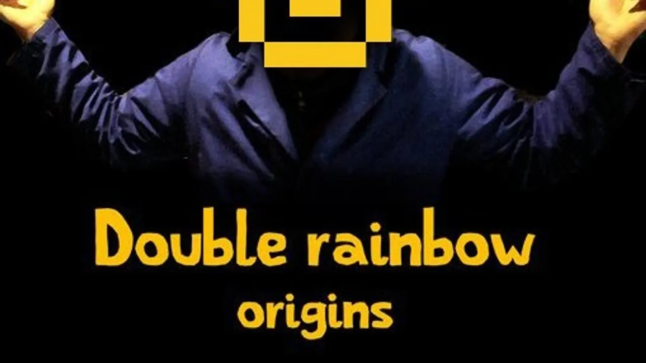 Double rainbow origins