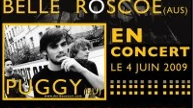 concert Puggy + Belle Roscoe