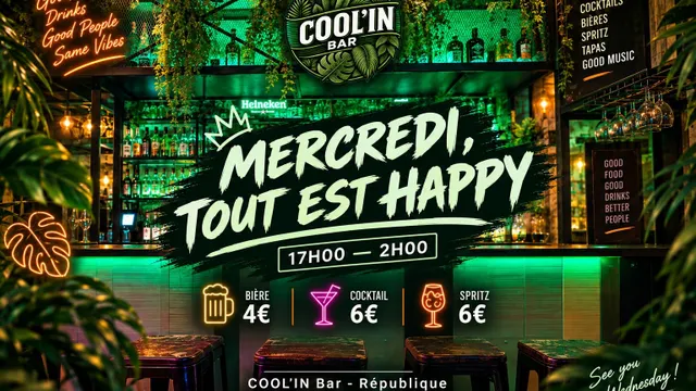 MERCREDI, TOUT EST HAPPY