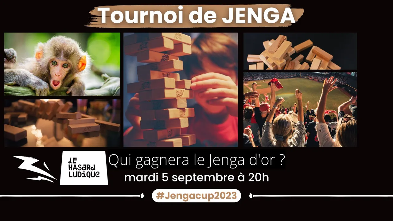 Tournoi de Jenga #jengacup