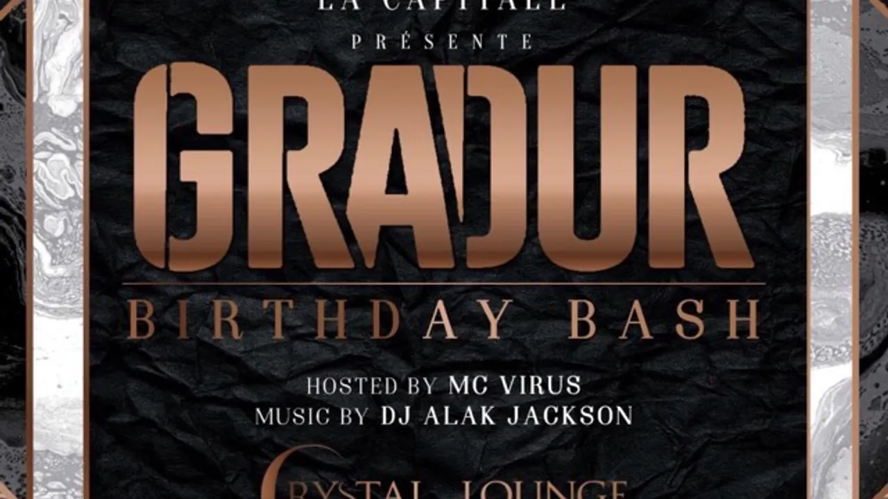 BIRTHDAY BASH GRADUR