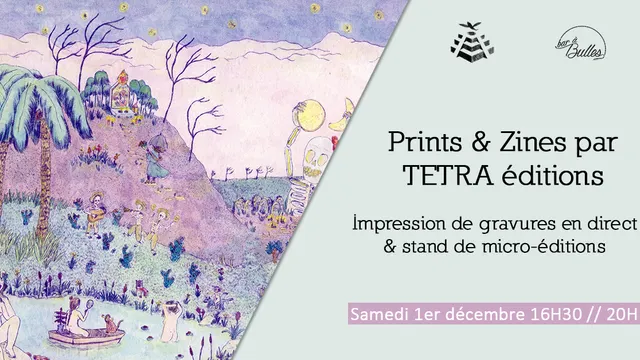 Prints & Zines par TETRA éditions