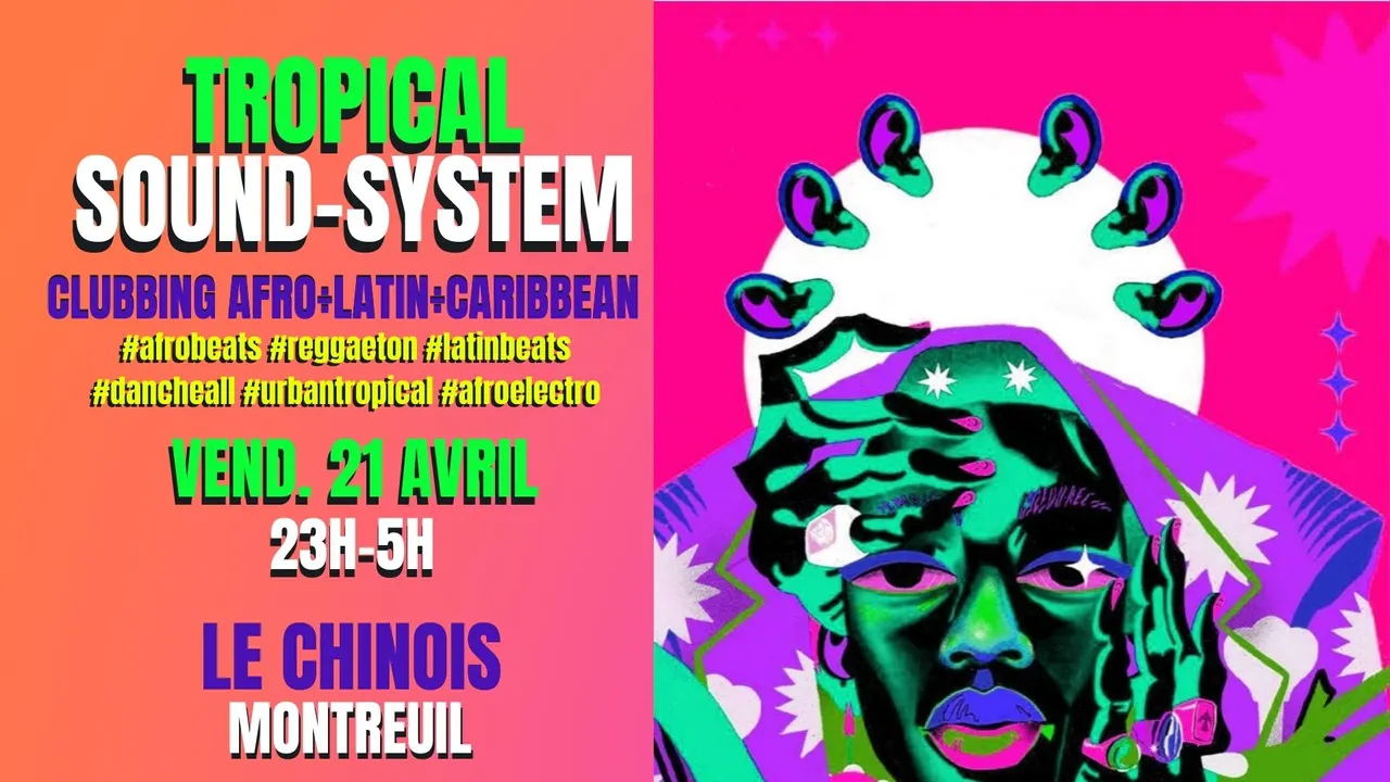Tropical SoundSystem ~ Clubbing Afro vibes ÷ Caribbean ÷ Latino