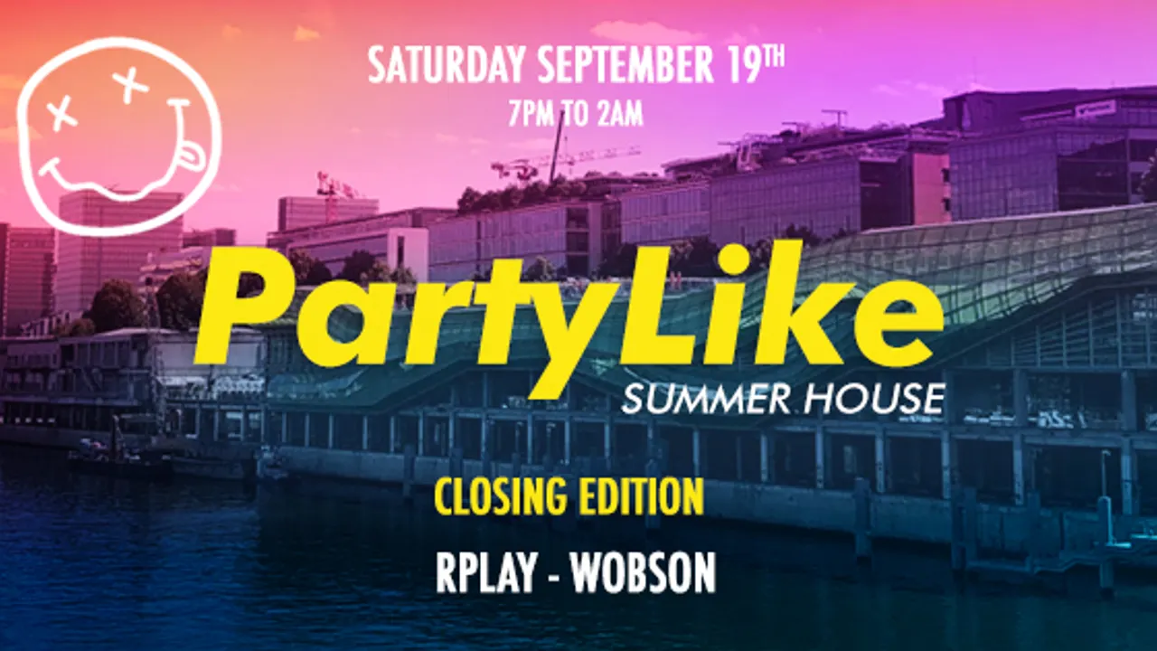 Party Like Summerhouse - OPEN AIR PARTY - 19h/2h