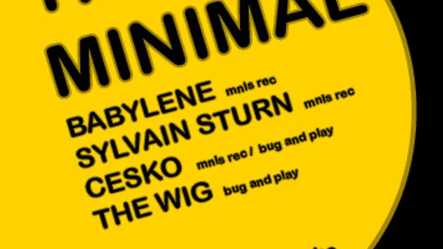 Think Minimal Special Minimalminuts Release Party
