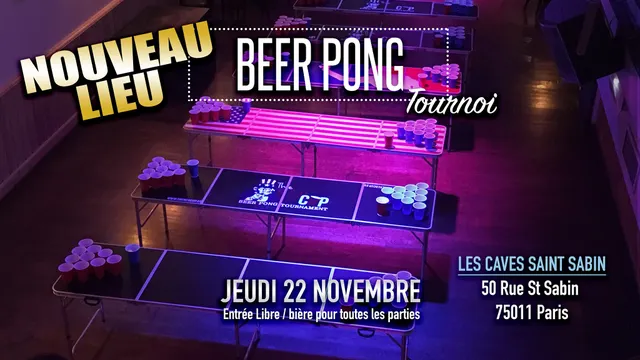 Tournoi de Beer Pong