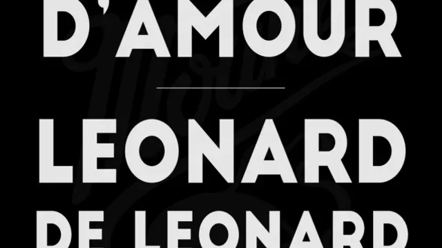 Pigalle d'Amour - Léonard de Léonard
